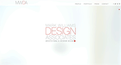 Desktop Screenshot of markwilliams-design.com